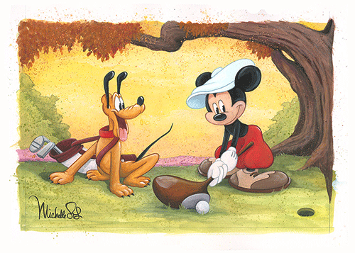 Mickey On The Tee